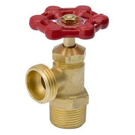 Boiler Drain, Male, Threaded, 0.5-In.