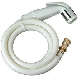 Sink Spray & Hose for Kitchen Sink, 4-Ft., White