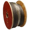 Fiber Core Steel Wire Rope, Black Lubricant Finish, 250-Ft. x 1/2-In.