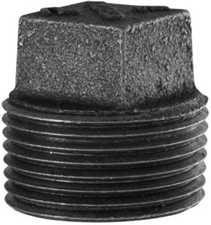 P-38 PLUG 3/8 BLACK