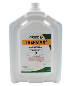 Aspen IVERMAX® (ivermectin) Pour-On (250 mL)