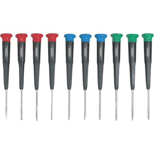 General Tools Mini Screwdriver Set (10-Piece)