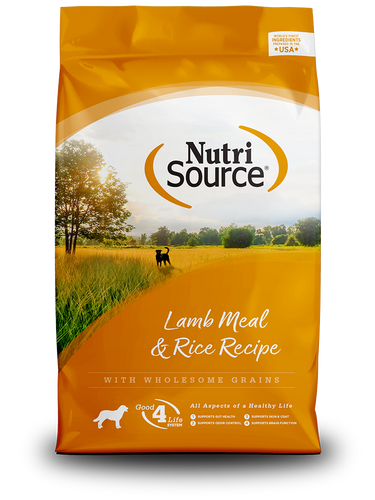 NutriSource® Lamb Meal & Rice Recipe Dog Food (26 Lb)