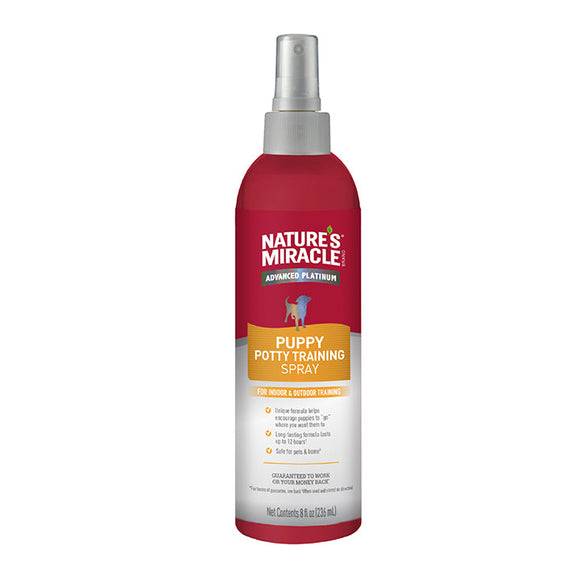 Nature's Miracle Advanced Platinum Puppy Potty Training Spray