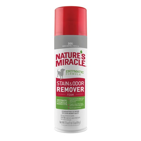 Nature's Miracle® Stain and Odor Remover Foam for Dogs (17.5-oz)