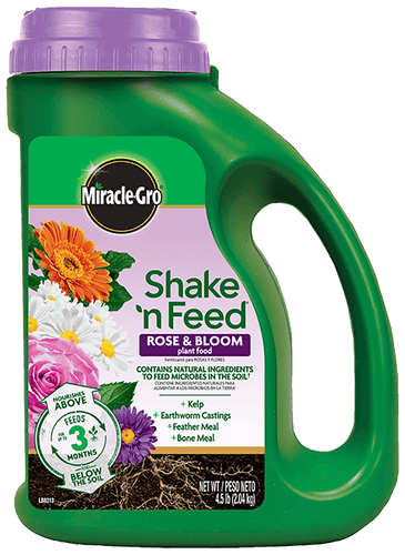 Miracle-Gro® Shake 'n Feed® Rose & Bloom Plant Food (4.5 lbs)