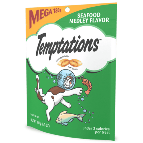 Temptations Seafood Medley Flavor Cat Treats