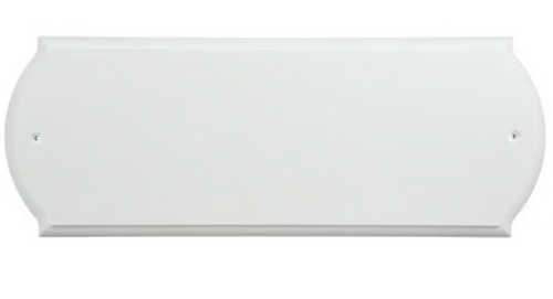 Hillman Paintable Address Plaque White (6 x 16)