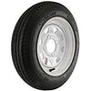 Martin Wheel 480-12 Load Range C 4-Hole Custom Spoke Trailer Tire and Wheel Assembly (480-12)