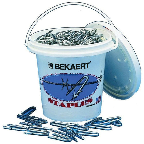 Bekaert Benzial Coated Fence Staples (8 GA-1.50 IN-8 LB)